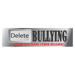 Delete Cyber Bullying Car Magnet