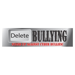 Delete Cyber Bullying Car Magnet