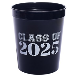 Class of 2025 Black and White Fun Cup