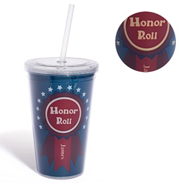 Custom Super Sparkling Tumbler - Honor Roll