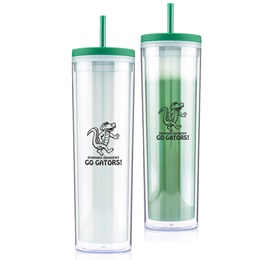 16 oz. Skinny Custom Color-changing Tumbler