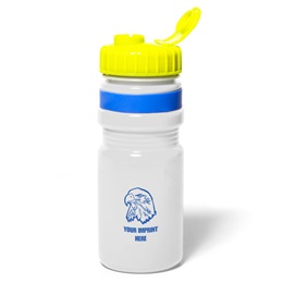 20 oz. Amanzi Custom Sport Bottle with Flip Top Lid