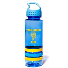 24 oz.  Custom Sergeant Tritan Bottle with Crest Lid