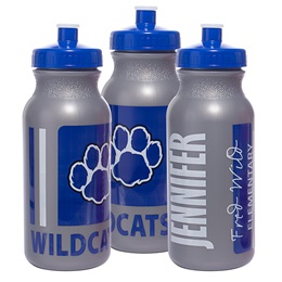 20 oz. Personalized Mascot Bike Bottle