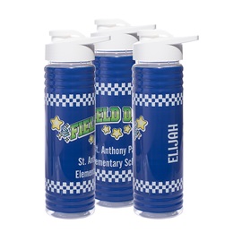 24 oz. Personalized Field Day Water Bottle