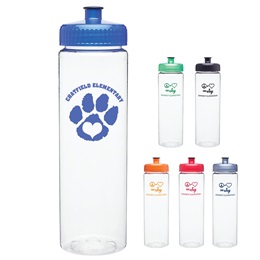 25 oz. Tall Slender Custom Bottle