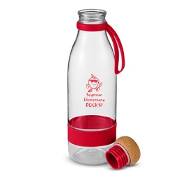Water Bottle with Cork Lid