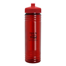 Custom Water Bottles - 20 oz. Plastic Sports and Bike Bottle-Blank