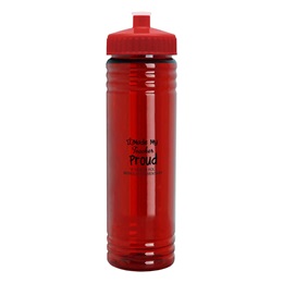 24 oz. Slim RPET Custom Water Bottle