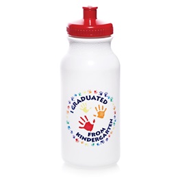 I Graduated From Kindergarten Handprints Water Bottle