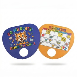 8.5 in. x 11 in. Custom Laminated Hand Fan