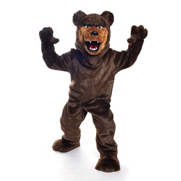 Grizzly Bear Mascot Costume