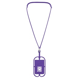 Custom Silicone Neck Strap/Phone Holder