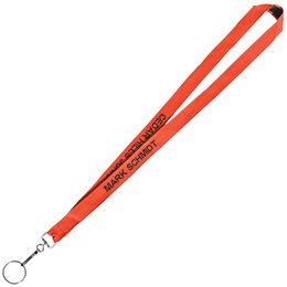 Personalized Premium Neck Strap With Swivel Snap and Split Ring