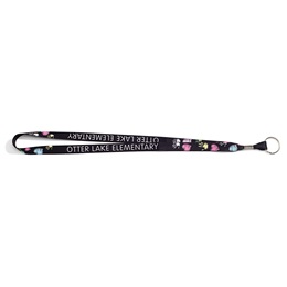 Customized Full-color Neck Strap - Hearts and Hands