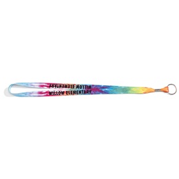Customized Full-color Lanyard - Tie Dye