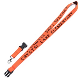 Woven Detachable Neck Strap - Lobster Claw