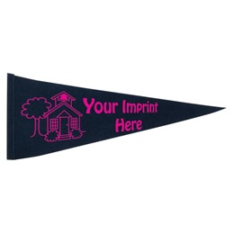 Custom Felt Pennant - 12" x 30"