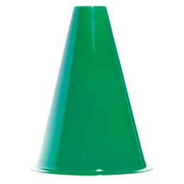 Blank 8" Green Megaphone