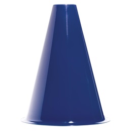 Blank 8" Navy Blue Megaphone