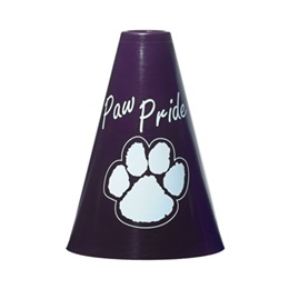 Paw Pride Megaphone - Purple/White