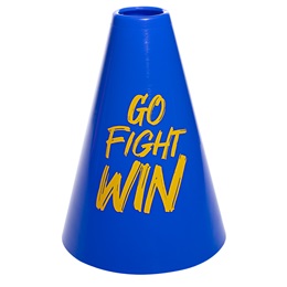 Go Fight Win Megaphone - Blue/Gold
