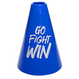 Go Fight Win Megaphone - Blue/White
