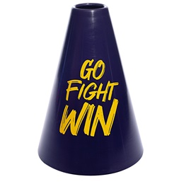 Go Fight Win Megaphone - Purple/Gold