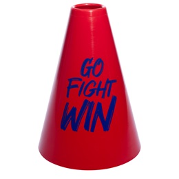 Go Fight Win Megaphone - Red/Blue