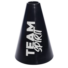 Team Spirit Megaphone - Black/White