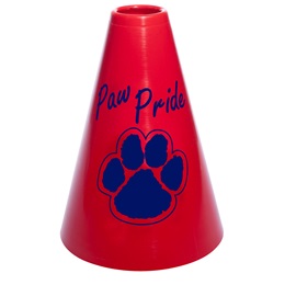 Red/Blue Paw Pride Megaphone