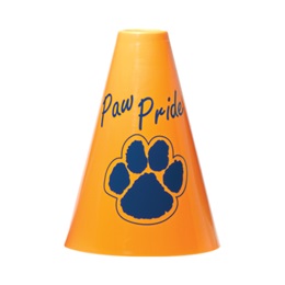 Paw Pride Megaphone - Yellow/Blue