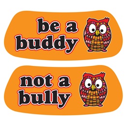 Anti-Bully Eye Black - Be a Buddy Owl