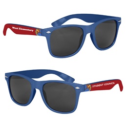 Full-color Custom Malibu Sunglasses - Student Council