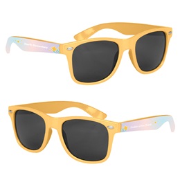 Full-color Custom Malibu Sunglasses - Student of the Month
