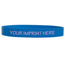 Custom Rubber Wristband - 3/8"