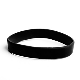 Scented Blank Wristband - Black