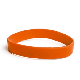 Scented Blank Wristband - Orange
