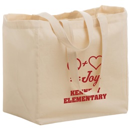 Large Canvas Custom Tote Bag