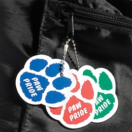 Custom Paw Bag Tag