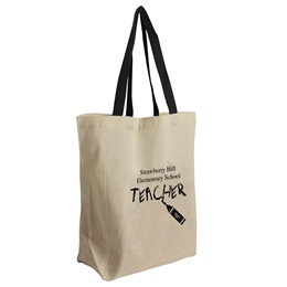 Canvas Cotton Grocery Tote Bag