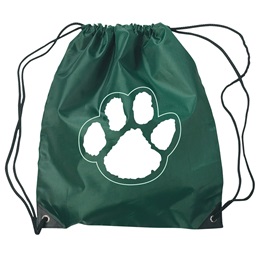 Paw Backpack - Green/White