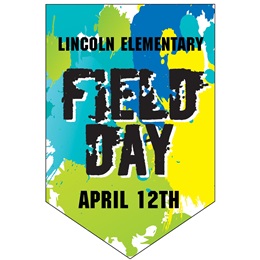 Field Day Custom Pennant Banner