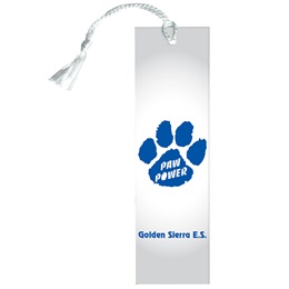 Custom Bookmark - Blue Paw Power