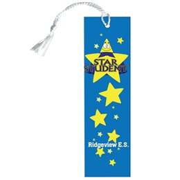 Custom Bookmark - Star Student With Gold Stars