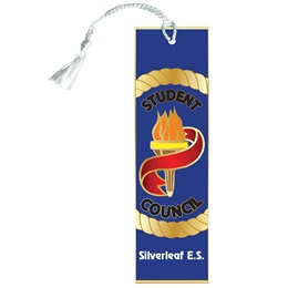 Custom Bookmark - Student Council Torch
