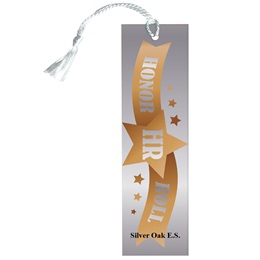 Custom Bookmark - Gold Stars Honor Roll