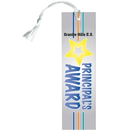 Custom Bookmark - Starburst Principal's Award