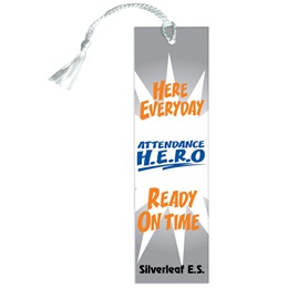 Custom Bookmark - Attendance H.E.R.O.