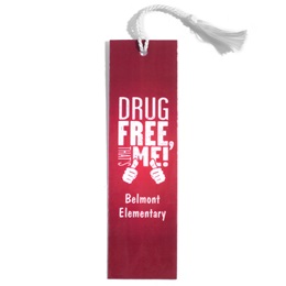 Full-color Bookmark - Drug Free, That's Me